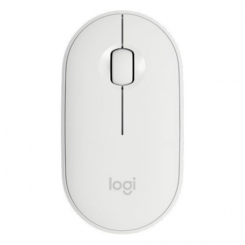 Мышь Logitech Pebble M350 Silent White Multi-mode 