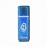 Флешка SmartBuy Glossy 4Gb Blue