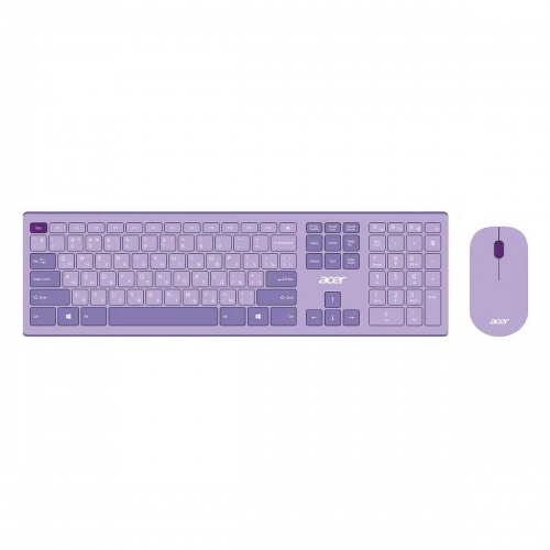 Комплект (клавиатура и мышь) Acer OCC205 Wireless Violet Комплект (клавиатура и мышь) Acer OCC205 Wireless Violet