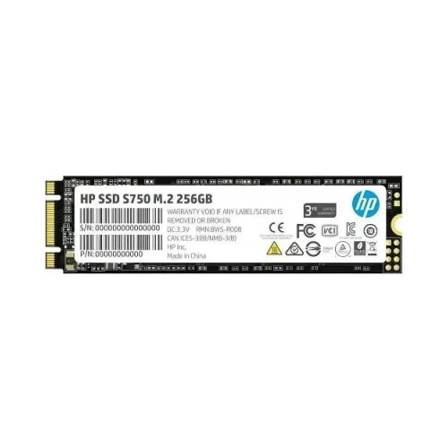 SSD накопитель M.2 SATA HP S750 256Gb