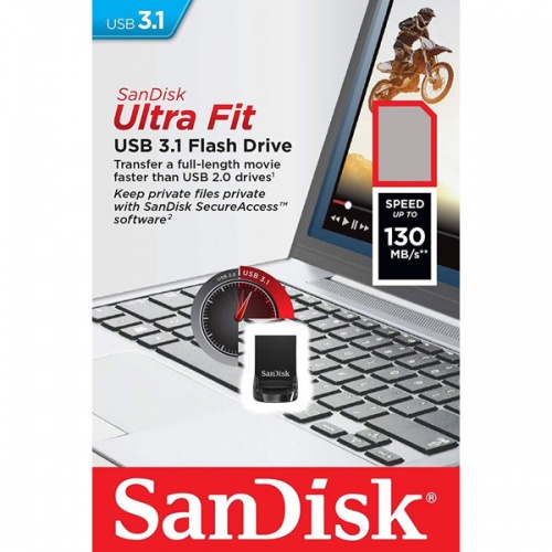 Флешка Sandisk CZ430 Ultra Fit USB 64Gb фото 5