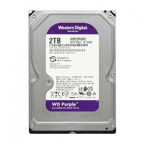 Жесткий диск 3.5" WD Video Purple WD23PURZ 2Tb