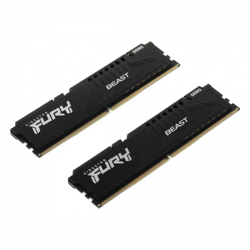 Модуль памяти DIMM Kingston Fury Beast KF560C40BBK2-32 DDR5 32GB (2x16Gb) 6000MHz фото 2