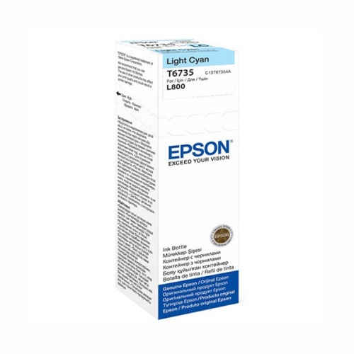 Чернила Epson T6735 Light Cyan, 70ml