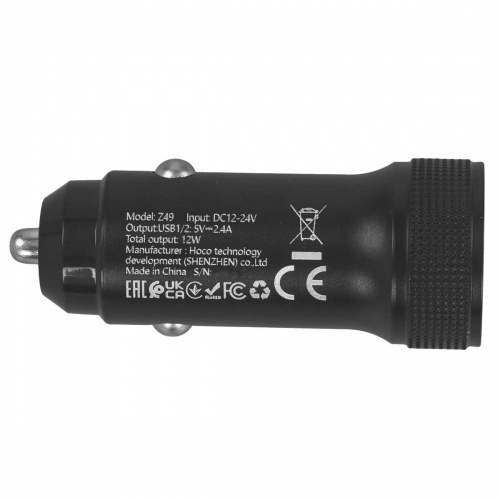 Зарядное устройство Hoco Z49 Black фото 3 Зарядное устройство Hoco Z49 Black фото 3