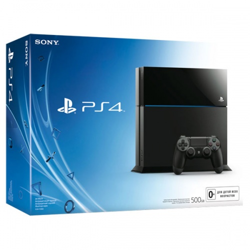 Sony PlayStation 4 500Gb Black фото 4