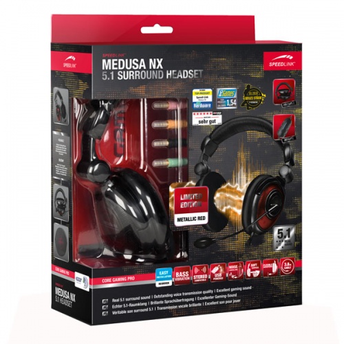 Гарнитура Speedlink SL-8793-SBK Medusa NX 5.1