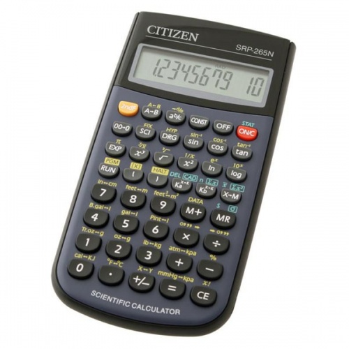 Калькулятор Citizen SRP-265N Black