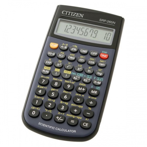 Калькулятор Citizen SRP-265N Black