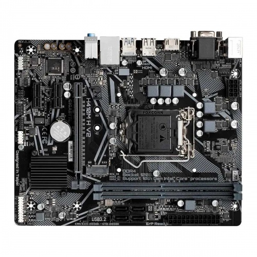 Материнская плата Gigabyte H410M H V2, RTL