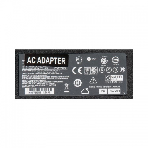 Блок питания для ноутбука Asus ADP-65AW (19V/3.42A/65W/4.0x1.35) фото 5