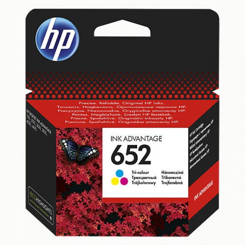 Картридж HP 652 (F6V24AE) Tri-Colour