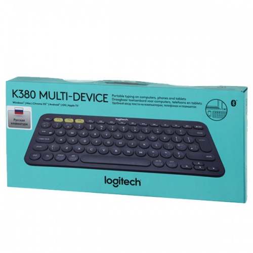Клавиатура Logitech K380 BT Wireless Dark фото 2