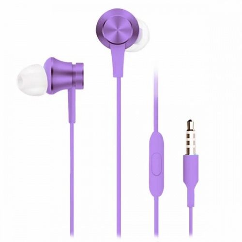 Гарнитура Xiaomi Mi In-Ear Headphones Basic Purple фото 2