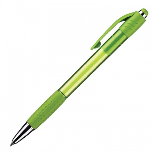 Ручка шариковая Attache Happy Green (0.5 мм, синий)