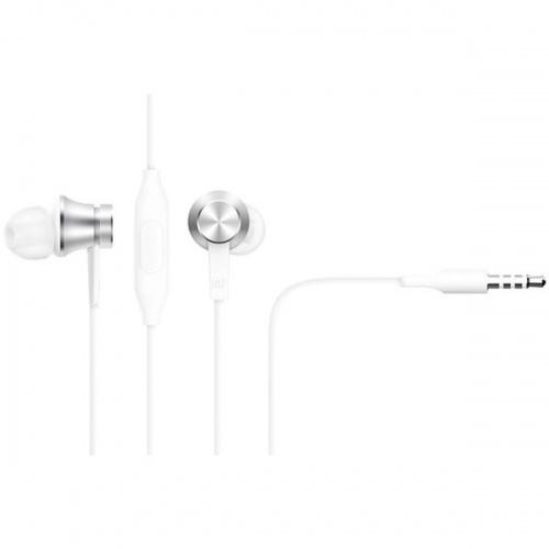 Гарнитура Xiaomi Mi In-Ear Headphones Basic Silver фото 2