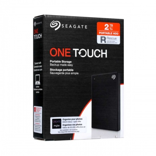 Внешний жесткий диск Seagate One Touch 2Tb Black фото 3