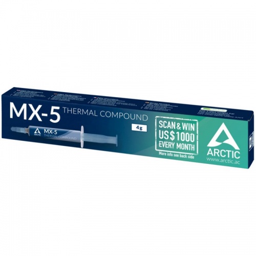 Термопаста Arctic Cooling MX-5, 4 г фото 2