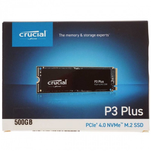SSD накопитель M.2 PCI-E Crucial P3 Plus NVMe 500Gb фото 3