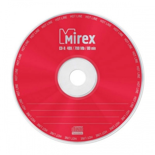 CD-R Mirex Hot Line (cake box, 10) фото 2