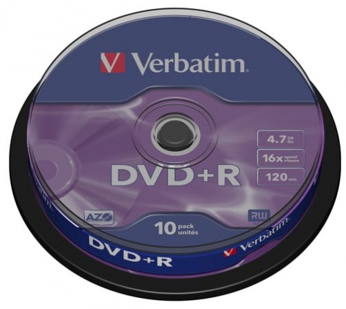 DVD+R Verbatim AZO (bulk, 10)