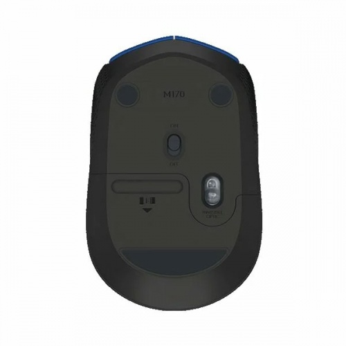 Мышь Logitech M170 Wireless Blue-Black фото 4
