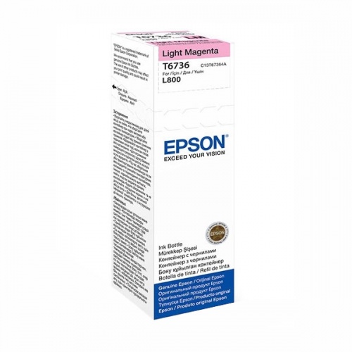 Чернила Epson T6736 Light Magenta, 70ml