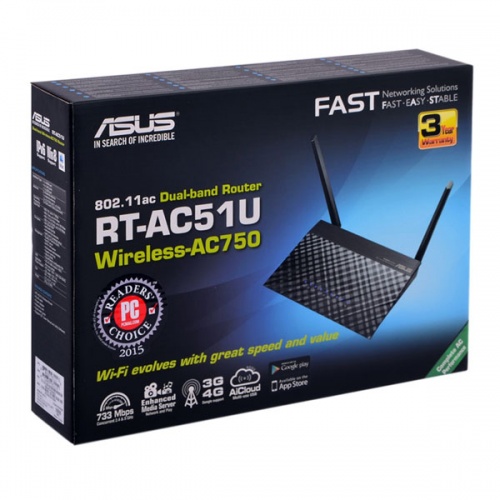 Wi-Fi роутер Asus RT-AC51U фото 5