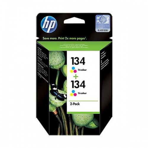 Картридж HP 134 (C9505HE) 2-Pack Tri-Colour