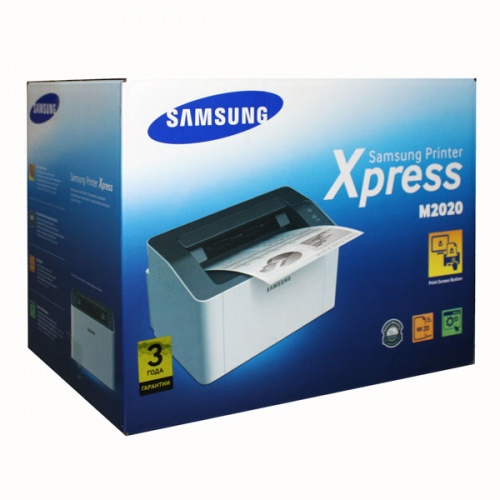 Принтер лазерный Samsung Xpress M2020 фото 3