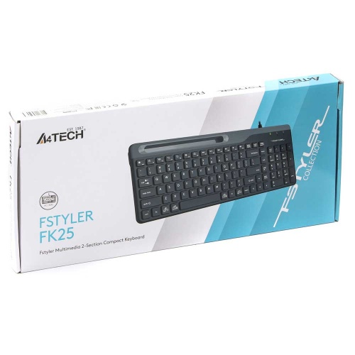 Клавиатура A4Tech Fstyler FK25 Black USB фото 3