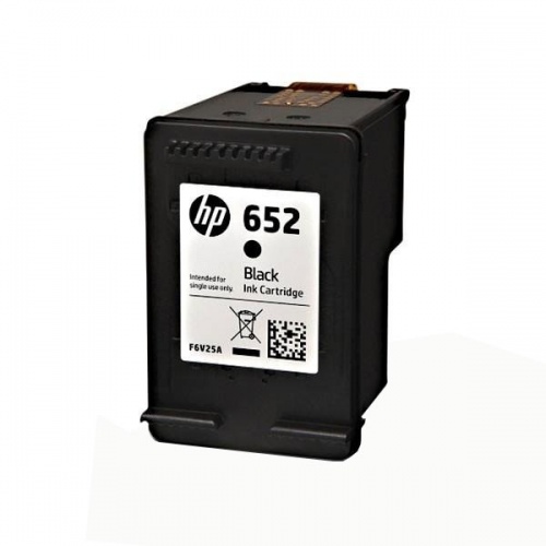 Картридж HP 652 (F6V25AE) Black фото 2
