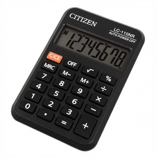 Калькулятор Citizen LC-110NR Black