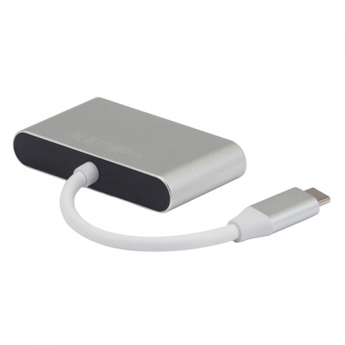 Картридер USB Type-C Digma CR-С2501-S Silver фото 2