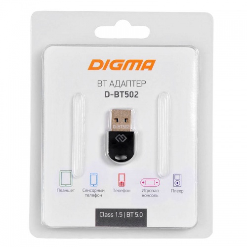 USB Bluetooth адаптер Digma D-BT502 фото 2