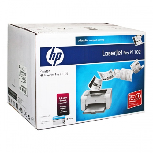 Принтер лазерный HP LaserJet Pro P1102 фото 5