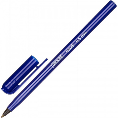 Ручка шариковая Attache Gaudi (0.5 мм, синий) фото 2