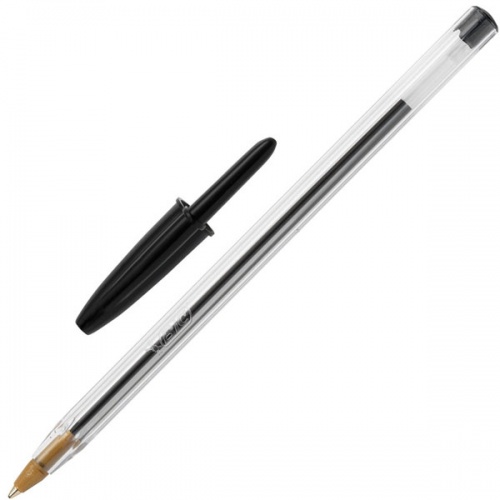 Ручка шариковая BIC Cristal (0.32 мм, черный)