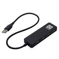 Разветвитель USB 2.0 5bites HB24-209BK Black