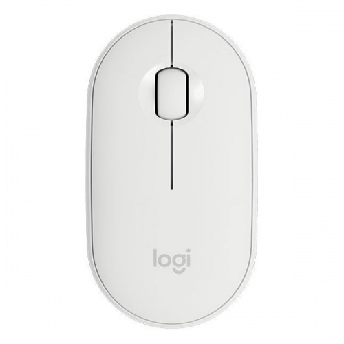 Мышь Logitech Pebble M350 Silent White Multi-mode 
